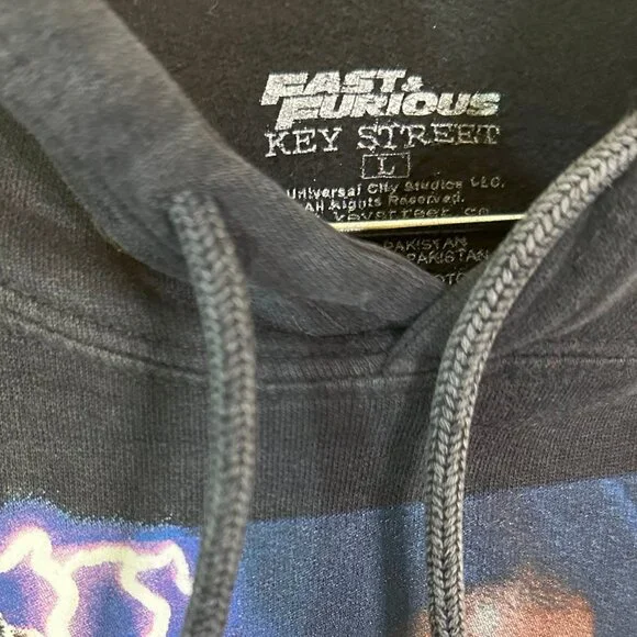 Fast & Furious Hoodie Size L - Picture 3 of 4